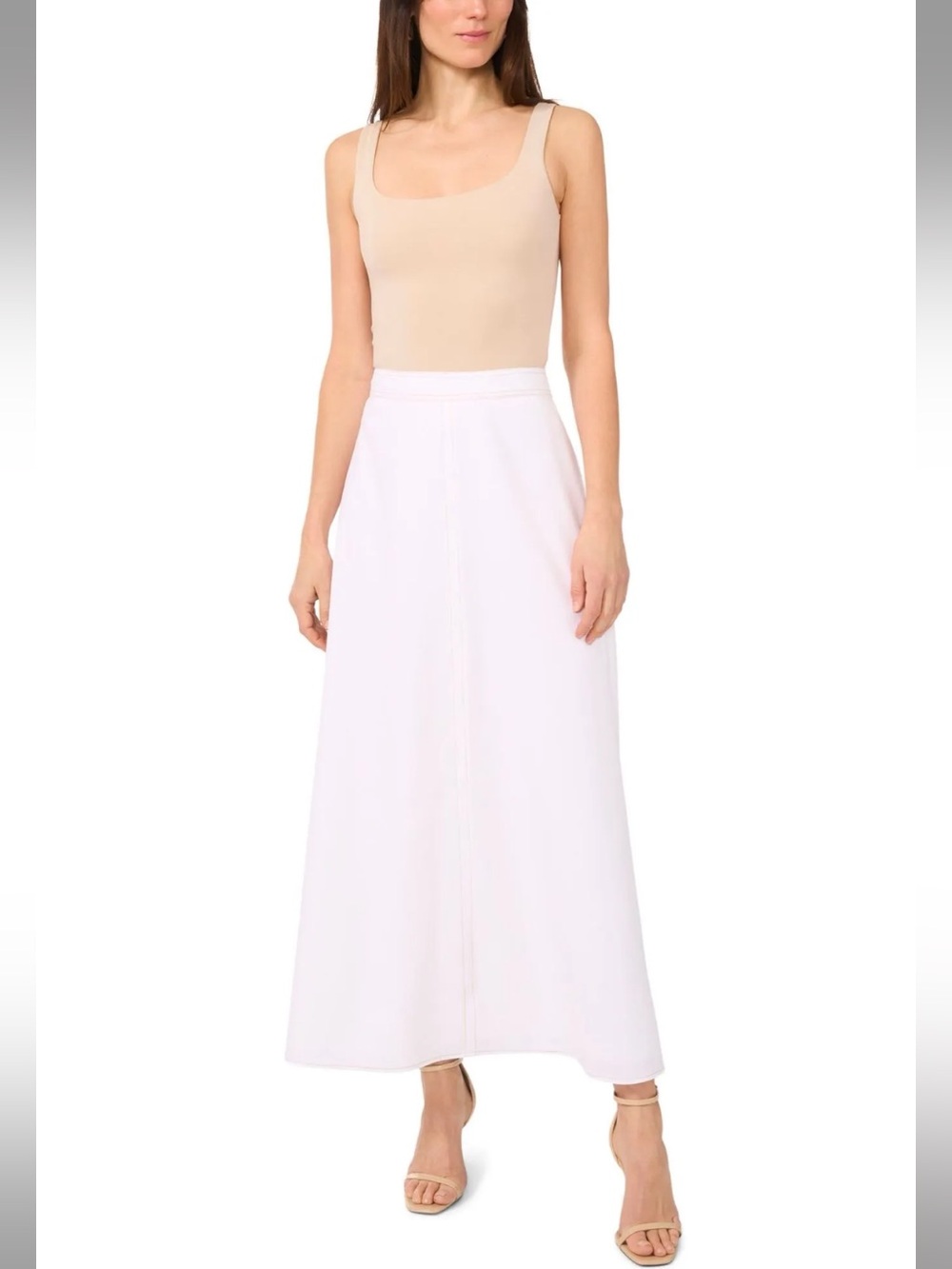#256- Vince Camuto A-Line Maxi‎ Skirt